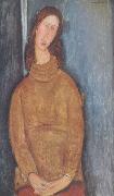 Amedeo Modigliani Jeanne Hebuterne (mk38) oil